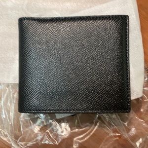 COACH Gent’s Black Wallet. Brand New. Never Used.